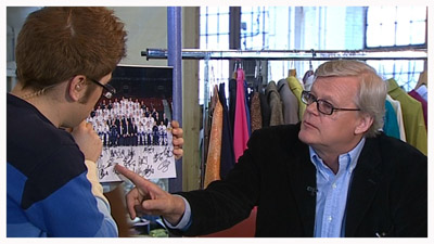 Ari Hursti, lahjoitettu valokuva ja Alpo Suhonen (copyright YLE/videokuvaa)